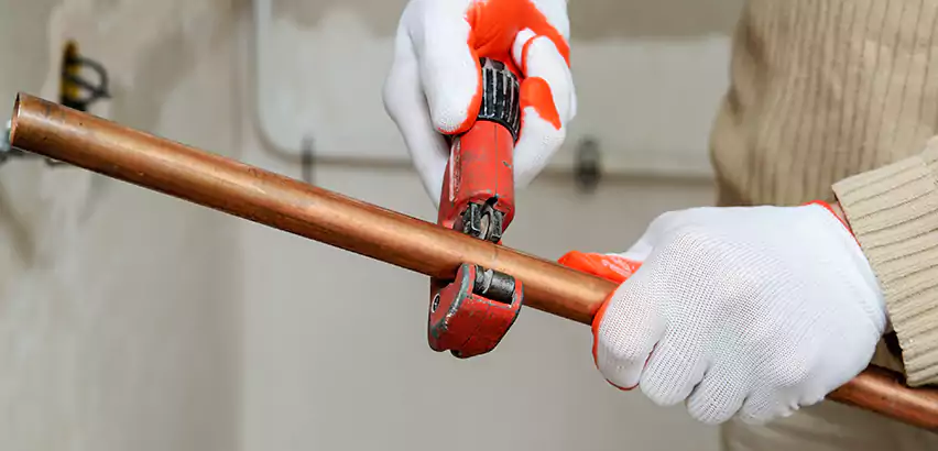 Temporary Copper Pipe Repair Artondale, WA