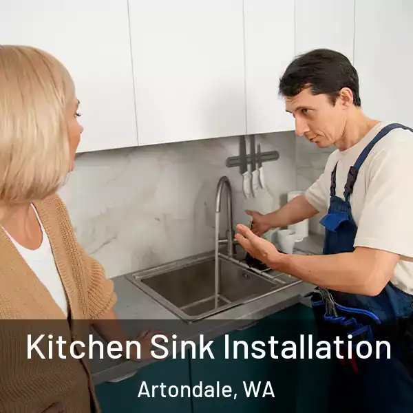  Kitchen Sink Installation Artondale, WA