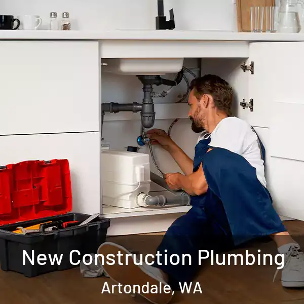  New Construction Plumbing Artondale, WA